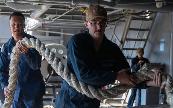 George Washington returns to Commander, Fleet Activities Yokosuka