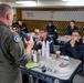 The Executive Officer of USS Carl Vinson (CVN 70) speaks to Sailors During His Weekly Coffee Talk