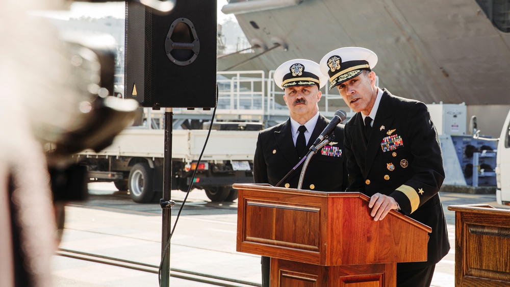 U.S. George Washington returns to Commander, Fleet Activities Yokosuka