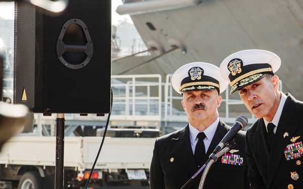 U.S. George Washington returns to Commander, Fleet Activities Yokosuka