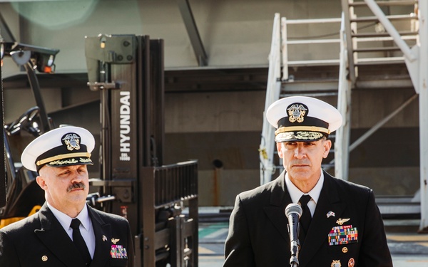 U.S. George Washington returns to Commander, Fleet Activities Yokosuka