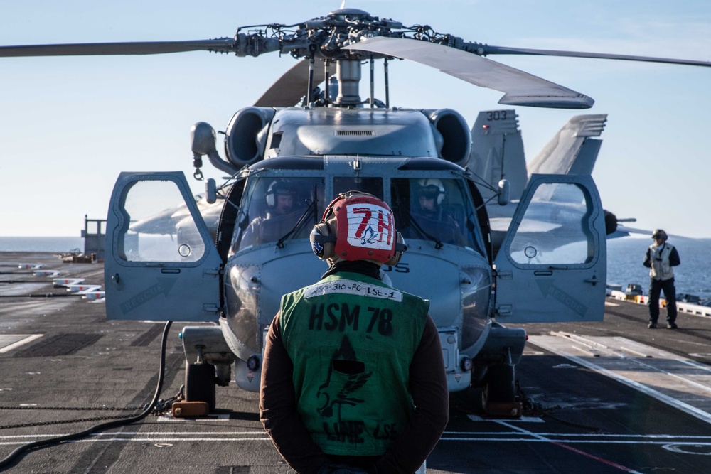 Daily Operations Aboard USS Carl Vinson