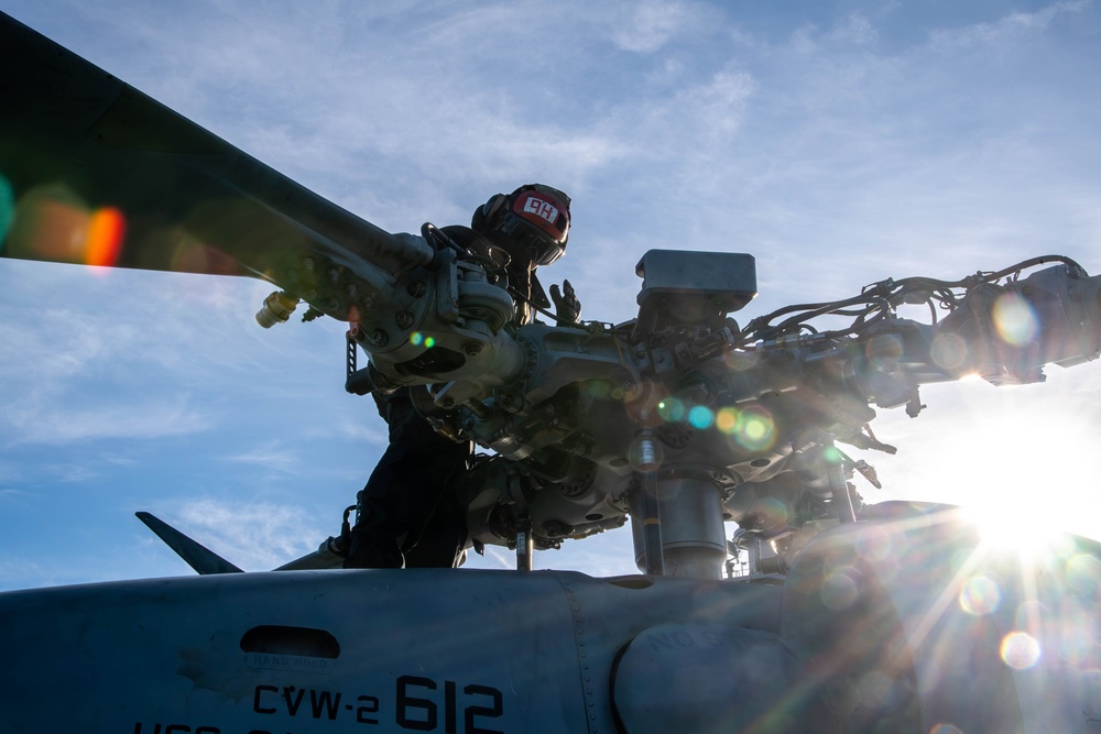 Daily Operations Aboard USS Carl Vinson (CVN 70)