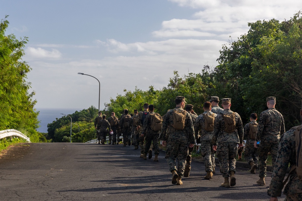 1st MAW Marines visit Iwo To