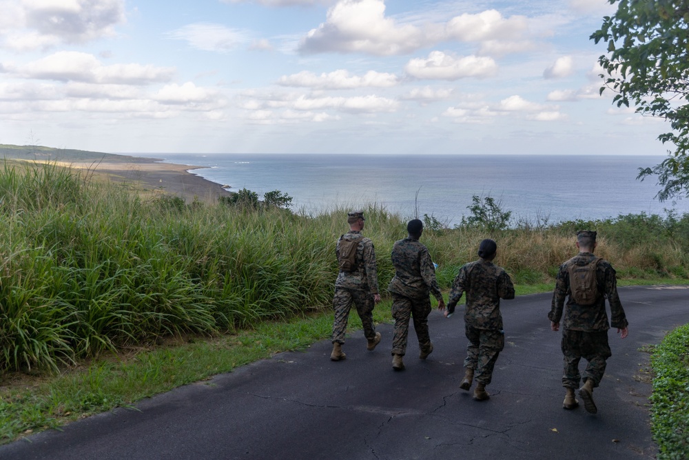 1st MAW Marines visit Iwo To