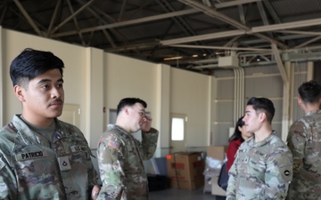 USO, Army Community Service bring slice of joy to Soldiers in Japan with ‘Operation Pizza Drop’