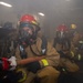 USS Ronald Reagan (CVN 76) Sailors participate in a damage control training drill