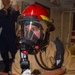 USS Ronald Reagan (CVN 76) Sailors participate in a damage control training drill