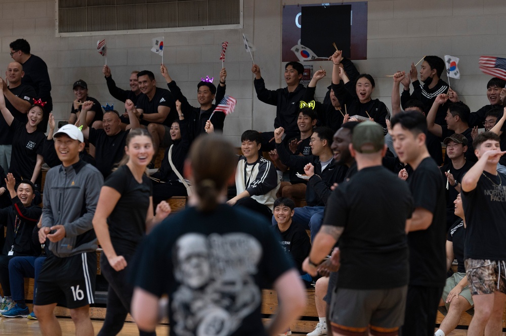 Camaraderie through sports: Osan AB intel communities host sports day