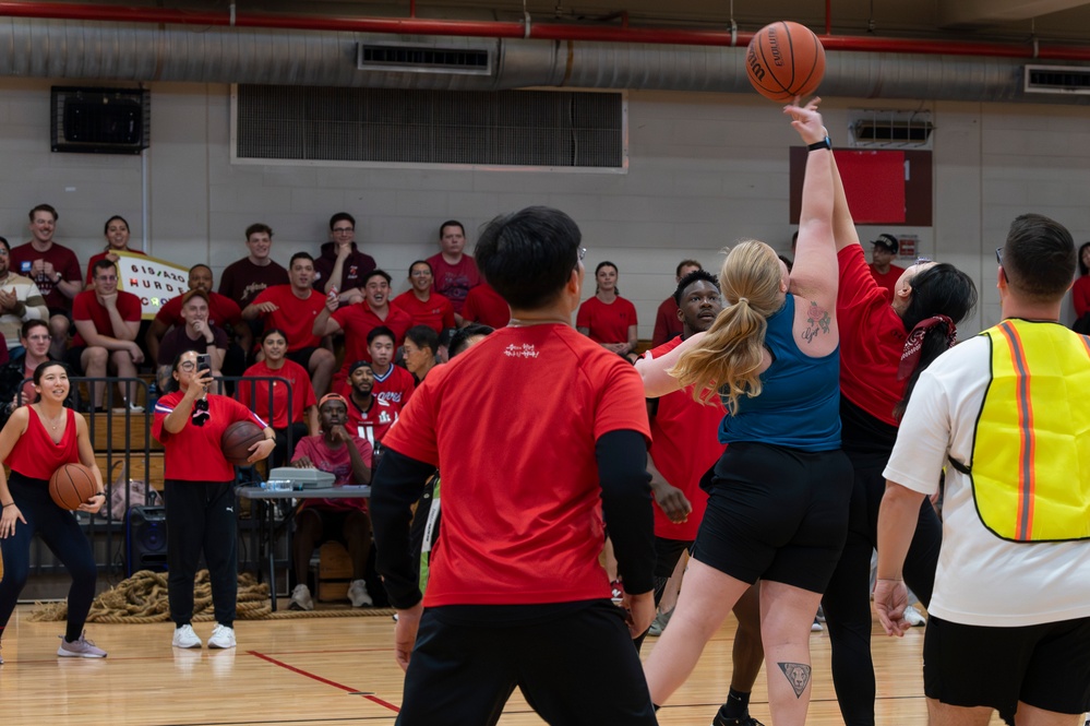 Camaraderie through sports: Osan AB intel communities host sports day