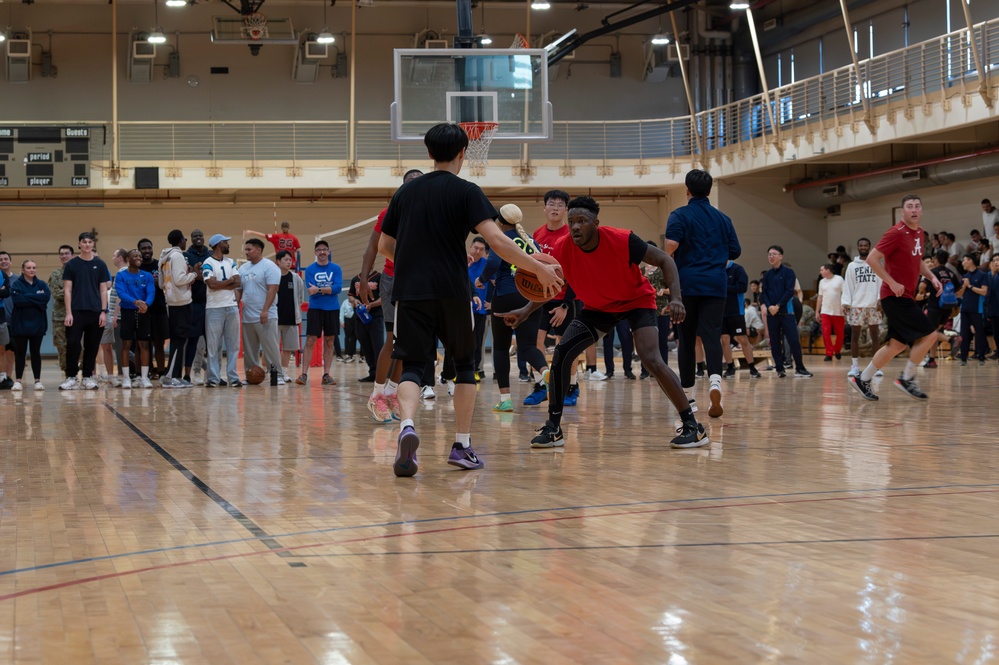 Camaraderie through sports: Osan AB intel communities host sports day