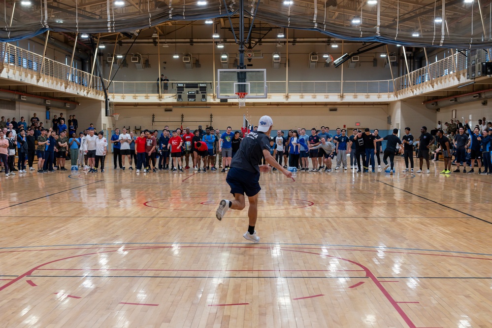 Camaraderie through sports: Osan AB intel communities host sports day