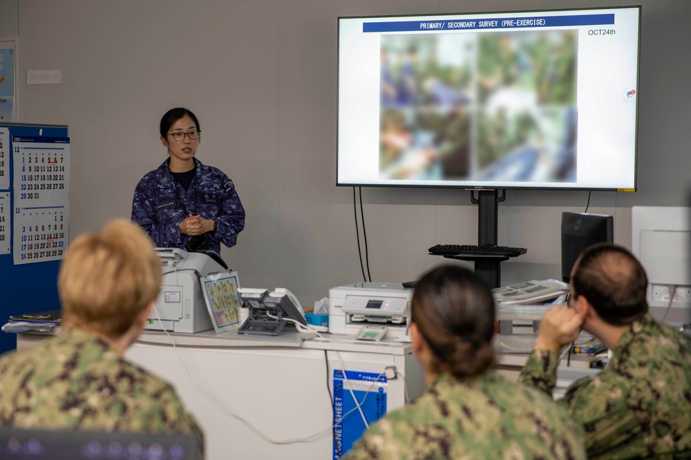 JMSDF Medical Facilities Tour