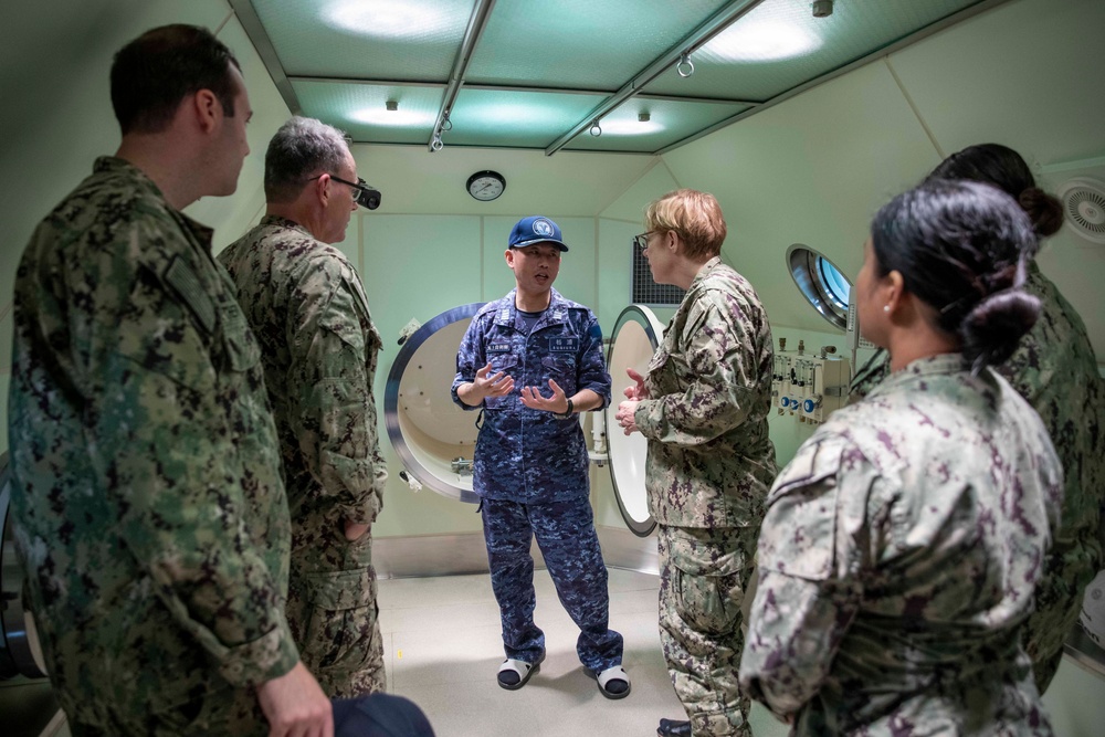 JMSDF Medical Facilities Tour