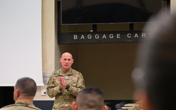 Air Mobility Command command chief visits Aviano Air Base