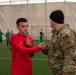 NATO-led KFOR Soldiers show support at youth soccer tournament