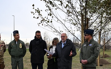 Aviano celebrates Arbor Day