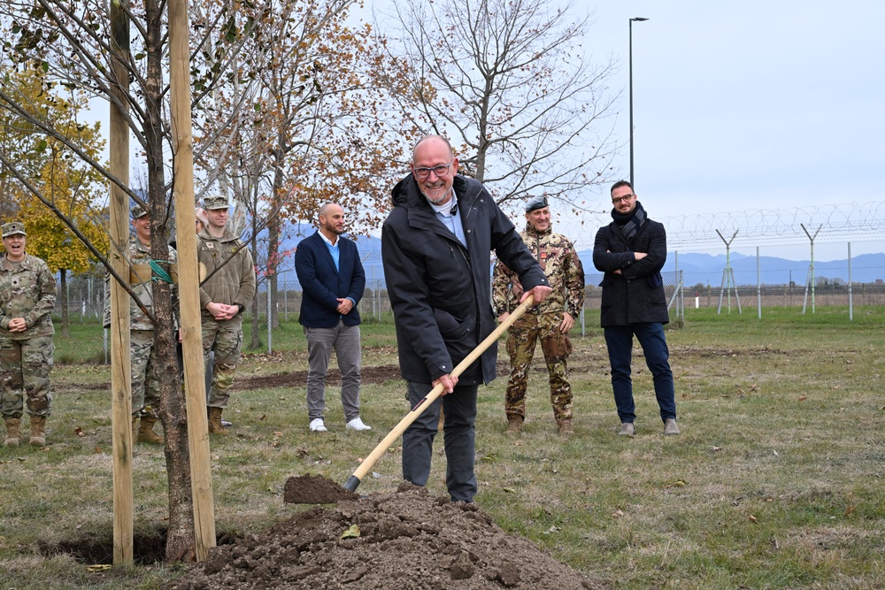 Aviano celebrates Arbor Day