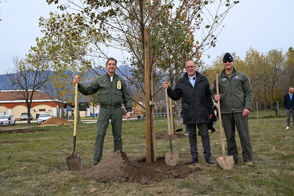 Aviano celebrates Arbor Day