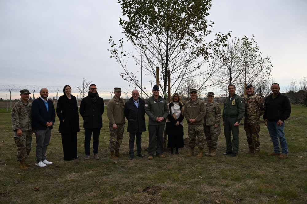 Aviano celebrates Arbor Day