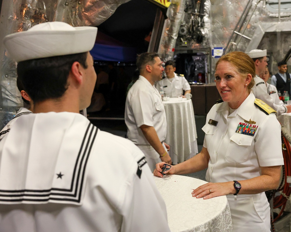 CARAT Brunei 2024: U.S. Hosted Reception Aboard USS Omaha