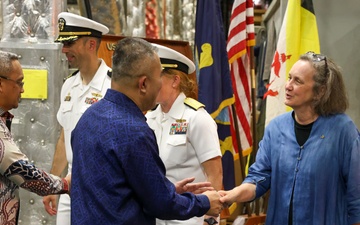 CARAT Brunei 2024: U.S. Hosted Reception Aboard USS Omaha