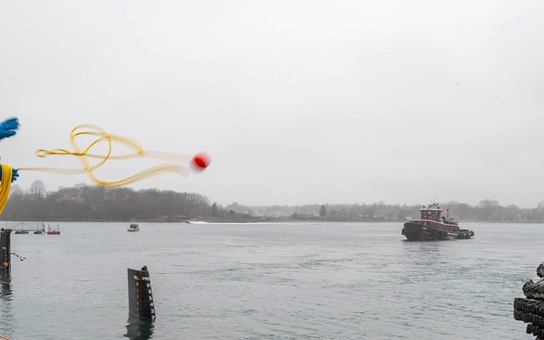 USS Hampton (SSN 767) Arrives at Portsmouth Naval Shipyard