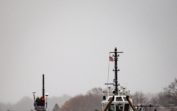 USS Hampton (SSN 767) Arrives at Portsmouth Naval Shipyard