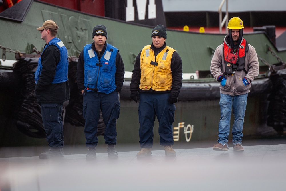 USS Hampton (SSN 767) Arrives at Portsmouth Naval Shipyard