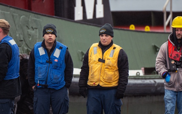 USS Hampton (SSN 767) Arrives at Portsmouth Naval Shipyard