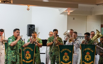 CARAT Brunei 2024: U.S. 7th Fleet Band performs alongside the Royal Brunei Armed Forces Band