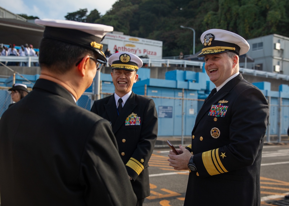 George Washington returns to Yokosuka