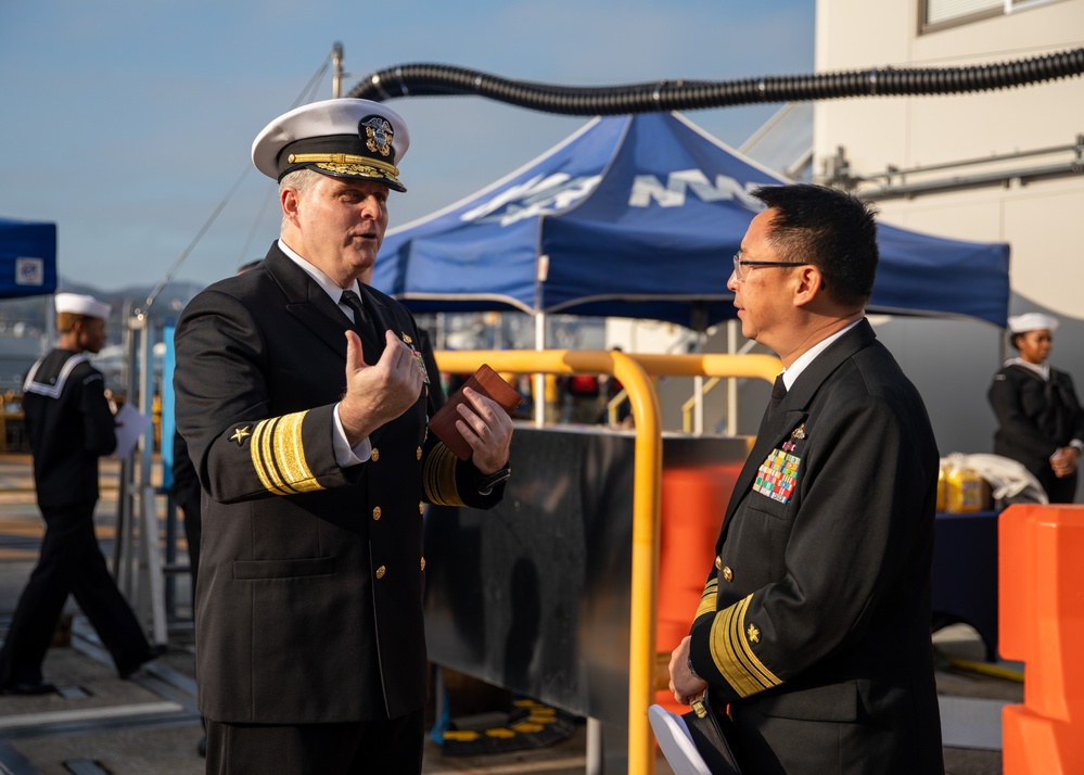 George Washington returns to Yokosuka