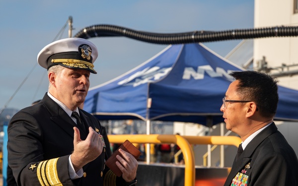 George Washington returns to Yokosuka