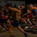 Airmen participate in haunted 5K race
