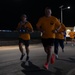 Airmen participate in haunted 5K race