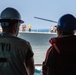 Abraham Lincoln conducts a fueling-at-sea with USS Michael Murphy (DDG 112)