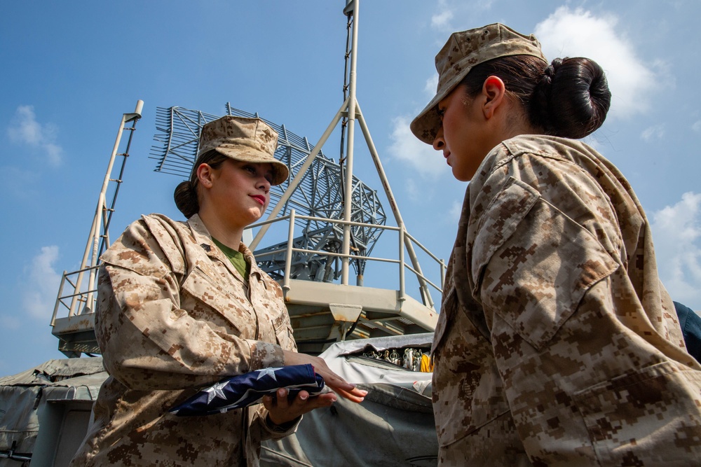 Abraham Lincoln celebrates the Marine Corps Birthday