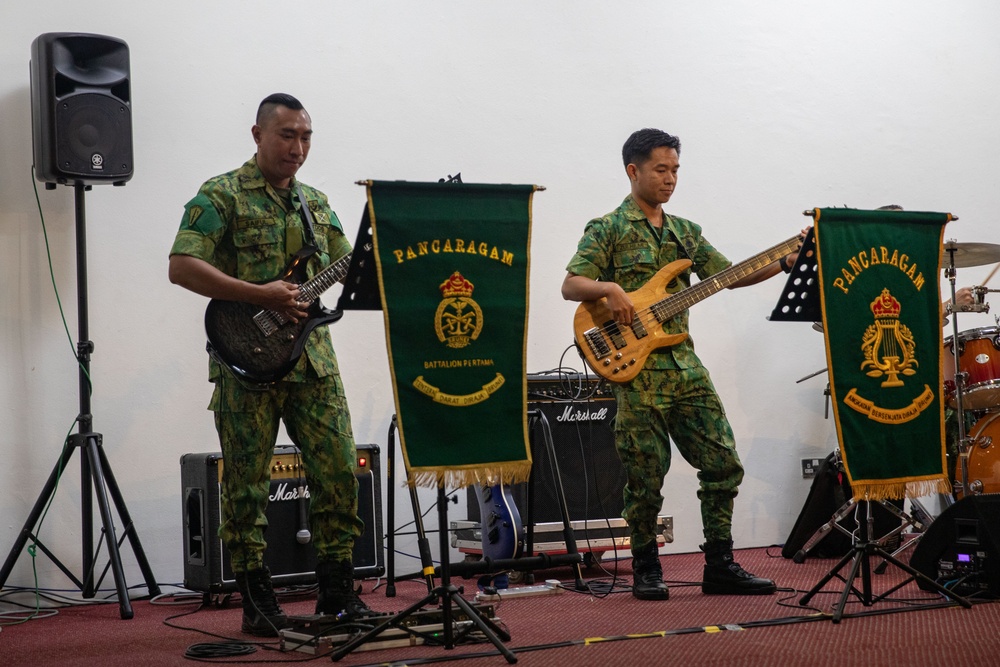 CARAT Brunei 2024: U.S. 7th Fleet Band performs alongside the Royal Brunei Armed Forces Band