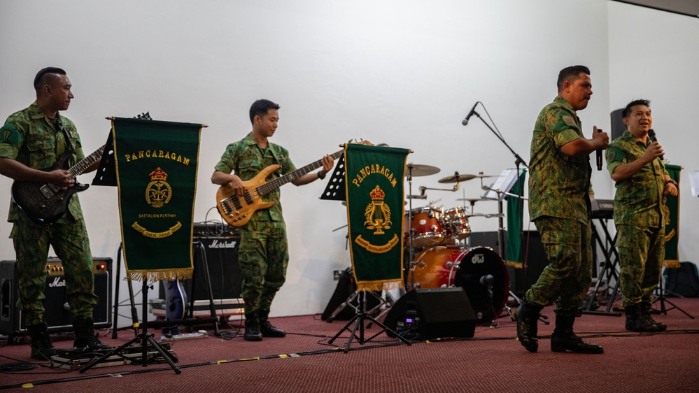 CARAT Brunei 2024: U.S. 7th Fleet Band performs alongside the Royal Brunei Armed Forces Band