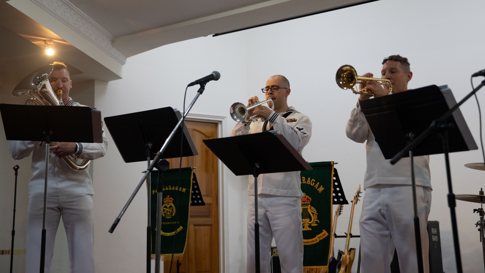 CARAT Brunei 2024: U.S. 7th Fleet Band performs alongside the Royal Brunei Armed Forces Band