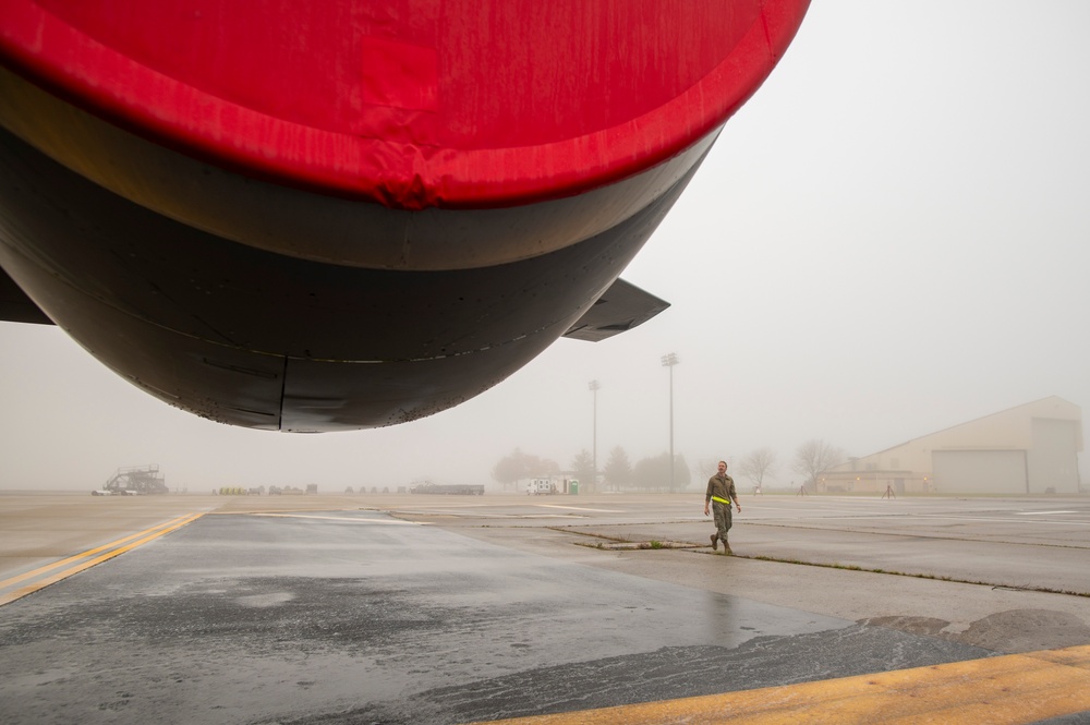 Fog on the flightline