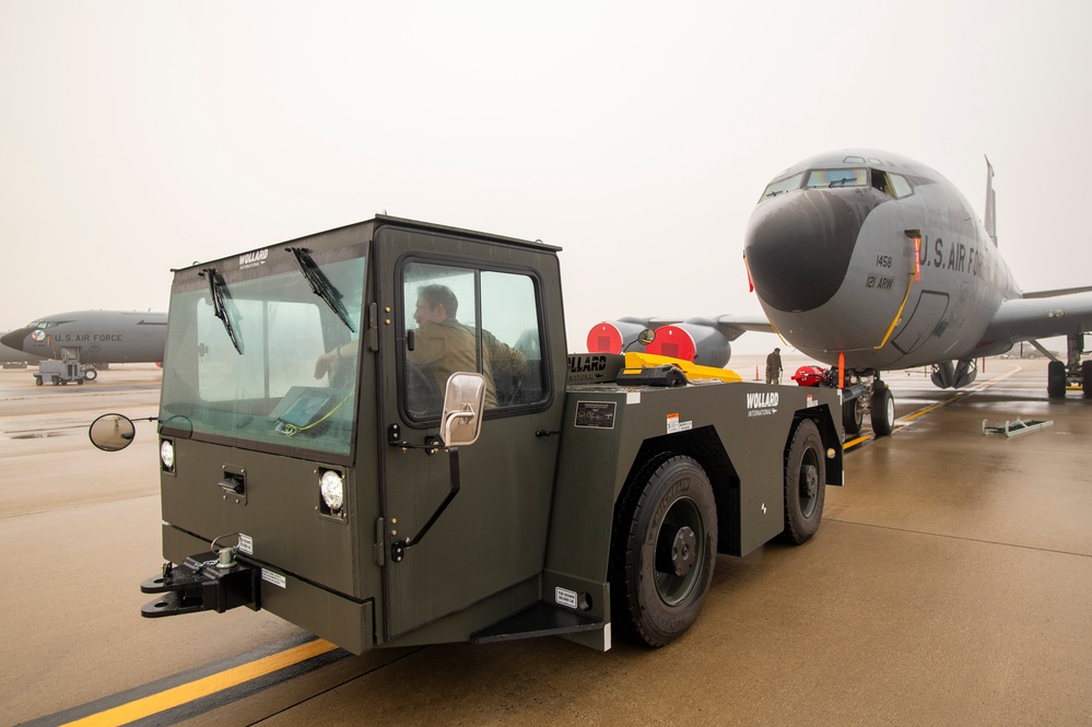 Fog on the flightline