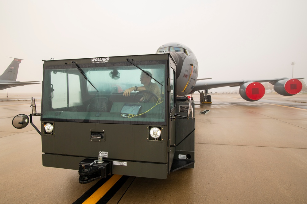 Fog on the flightline