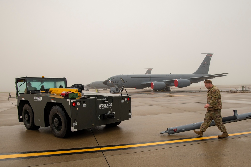 Fog on the flightline