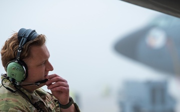 Fog on the flightline