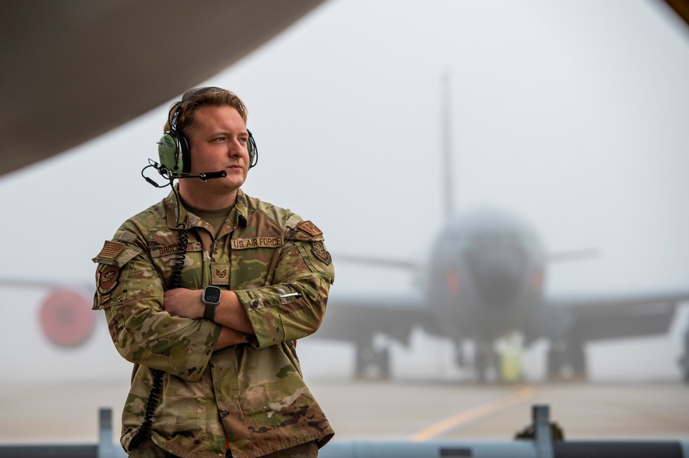 Fog on the flightline