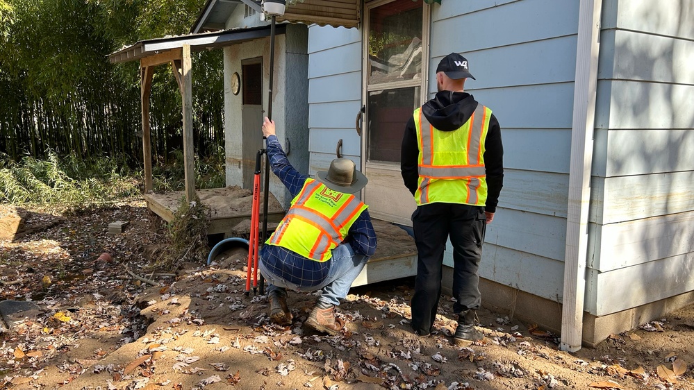 USACE team documenting Hurricane Helene flood data shifts focus to North Carolina