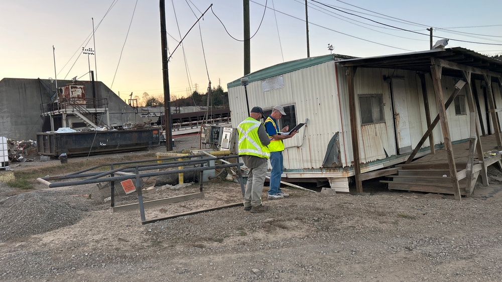 USACE team documenting Hurricane Helene flood data shifts focus to North Carolina