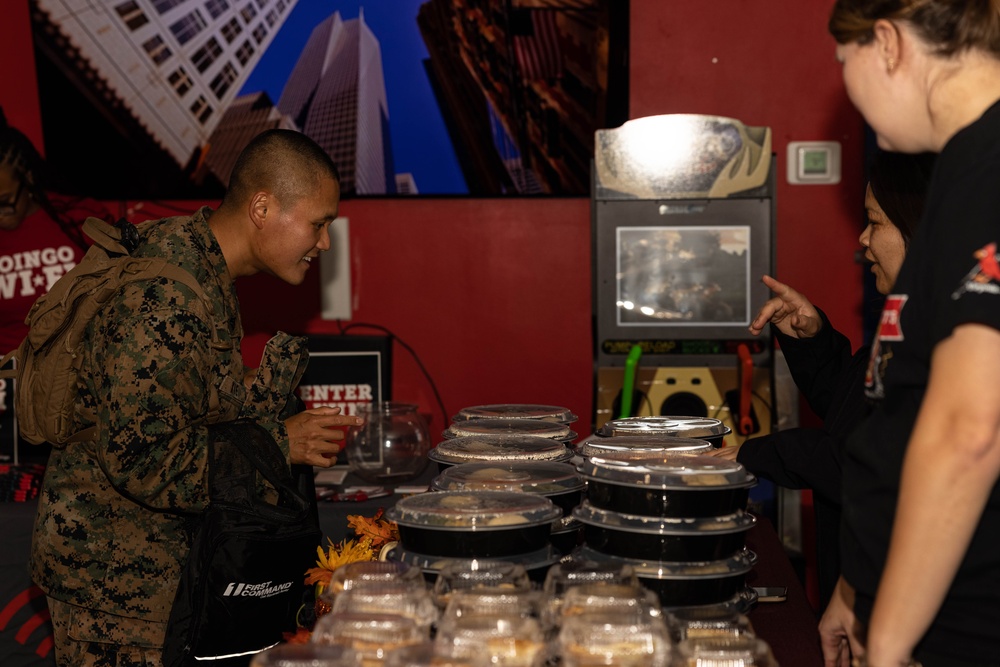 SMP hosts Thanksgiving lunch on Quantico